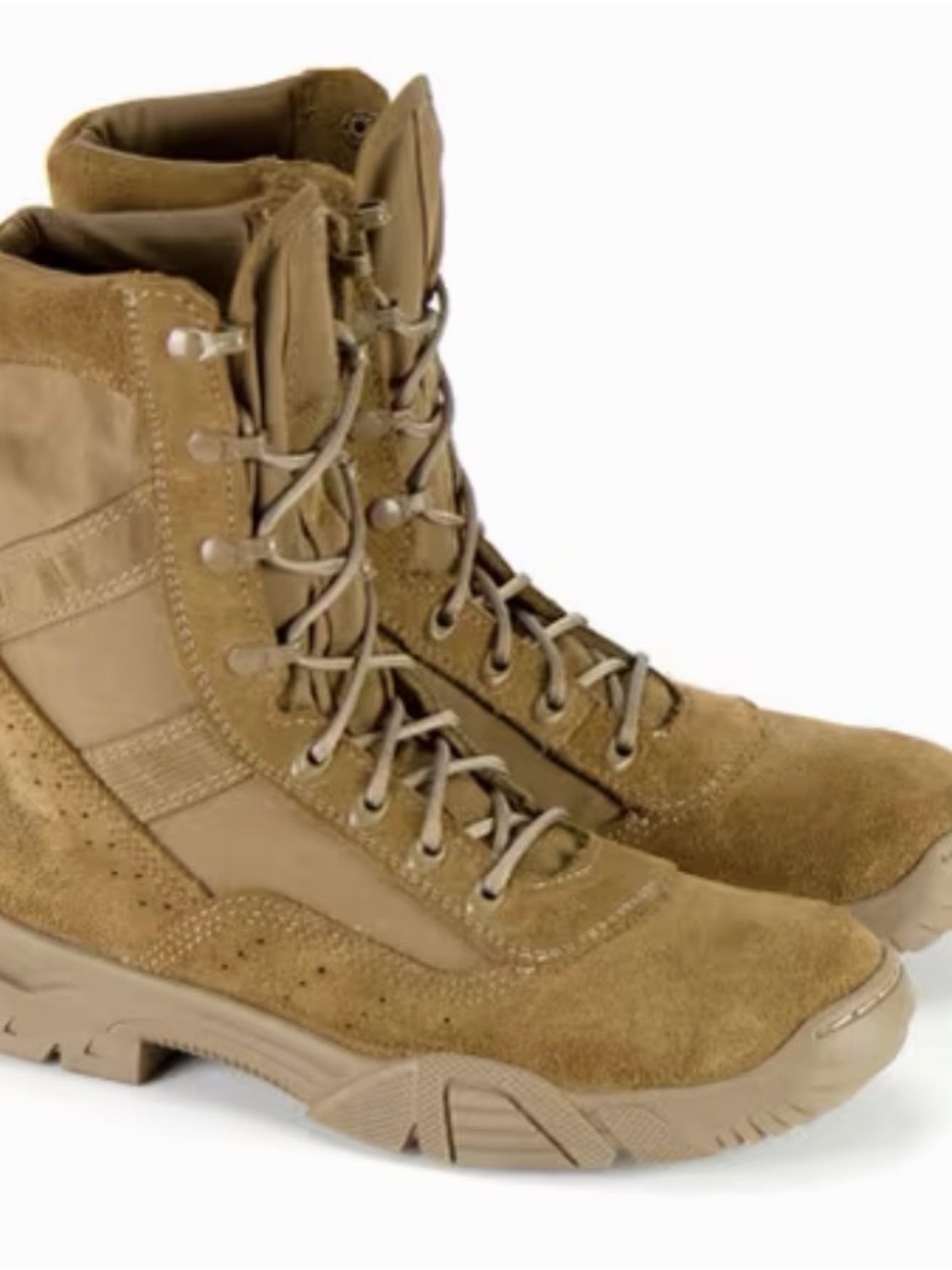 Thorogood SAW Men's 8-Inch Lightweight AR Military Boots [Coyote Brown, Size 15]